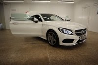 USED 2017 66 MERCEDES-BENZ C-CLASS 2.1 C 220 D AMG LINE PREMIUM 2d 168 BHP WITH ONE PREVIOUS OWNER, GREAT SERVICE HISTORY AND WITH THE PREMIUM PACK AND SUN ROOF THIS IS THE ONE TO BUY