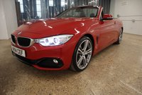 USED 2014 14 BMW 4 SERIES 2.0 420D SPORT 2d 181 BHP ONE OWNER, LOW MILES & LOADS OF FACTORY EXTRAS.