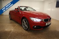 USED 2014 14 BMW 4 SERIES 2.0 420D SPORT 2d 181 BHP ONE OWNER, LOW MILES & LOADS OF FACTORY EXTRAS.