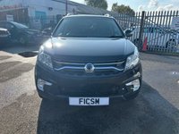 USED 2018 18 SSANGYONG KORANDO 2.2 LE 5d 176 BHP ONLY 2 OWNERS FROM NEW+ULEZ COMPLIANT+LOW MILEAGE+EXCELLENT SERVICE RECORD+BIG SPECIFICATION+SATELLITE NAVIGATION+PARK ASSIST+AIR CONDITIONING+CLIMATE CONTROL+ALLOY WHEELS+1 FULL YEARS MOT PRIOR TO COLLECTION+FINANCE AND EXTENDED WARRANTY AVAILABLE ON THIS USED VEHICLE!!!!!!