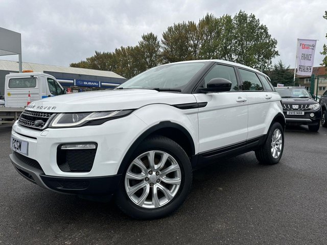 2016 16 LAND ROVER RANGE ROVER EVOQUE 2.0 TD4 SE TECH 5d 177 BHP ONLY 2 FORMER KEEPERS FROM NEW+ULEZ COMPLIANT+LOW MILEAGE+4 WHEEL DRIVE+FUJI WHITE+BIG SPEC+PANORAMIC GLASS ROOF+FULL LEATHER INTERIOR+SATELLITE NAVIGATION+BLUETOOTH+PARK ASSIST+CLIMATE CONTROL+18 INCH ALLY WHEELS+1 FULL YEARS MOT PRIOR TO COLLECTION+FINANCE AND EXTENDED WARRANTY AVAILABLE ON THIS USED VEHICLE!!!!