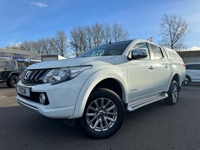 2018 18 MITSUBISHI L200 2.4 DI-D 4WD WARRIOR DCB 178 BHP ONLY 2 OWNERS FROM NEW+NO VAT+ULEZ COMPLIANT+REAR HARD TOP CANOPY+REVERSE ASSIST CAMERA+TOW BAR+SIDE STEPS+FULL LEATHER INTERIOR+SATELLITE NAVIGATION+BLUETOOTH+AIR CONDITIONING+ALLOY WHEELS+NO VAT+THE PRICE YOU SEE IS THE PRICE YOU PAY+1 FULL YEARS MOT PRIOR TO COLLECTION+FINANCE AND EXTENDED WARRANTY AVAILABLE ON THIS USED VEHICLE!!!!!!!
