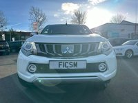 USED 2018 18 MITSUBISHI L200 2.4 DI-D 4WD WARRIOR DCB 178 BHP ONLY 2 OWNERS FROM NEW+NO VAT+ULEZ COMPLIANT+REAR HARD TOP CANOPY+REVERSE ASSIST CAMERA+TOW BAR+SIDE STEPS+FULL LEATHER INTERIOR+SATELLITE NAVIGATION+BLUETOOTH+AIR CONDITIONING+ALLOY WHEELS+NO VAT+THE PRICE YOU SEE IS THE PRICE YOU PAY+1 FULL YEARS MOT PRIOR TO COLLECTION+FINANCE AND EXTENDED WARRANTY AVAILABLE ON THIS USED VEHICLE!!!!!!!