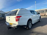 USED 2018 18 MITSUBISHI L200 2.4 DI-D 4WD WARRIOR DCB 178 BHP ONLY 2 OWNERS FROM NEW+NO VAT+ULEZ COMPLIANT+REAR HARD TOP CANOPY+REVERSE ASSIST CAMERA+TOW BAR+SIDE STEPS+FULL LEATHER INTERIOR+SATELLITE NAVIGATION+BLUETOOTH+AIR CONDITIONING+ALLOY WHEELS+NO VAT+THE PRICE YOU SEE IS THE PRICE YOU PAY+1 FULL YEARS MOT PRIOR TO COLLECTION+FINANCE AND EXTENDED WARRANTY AVAILABLE ON THIS USED VEHICLE!!!!!!!