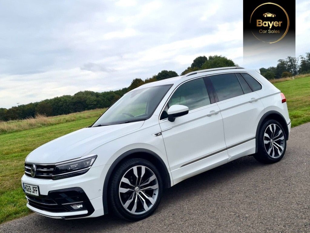 USED 2020 69 VOLKSWAGEN TIGUAN 2.0 TDI R-Line Tech SUV 5dr Diesel Euro 6 (s/s) (150 ps) 