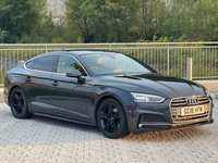 USED 2018 18 AUDI A5 2.0 SPORTBACK TFSI S LINE MHEV 5d 188 BHP 