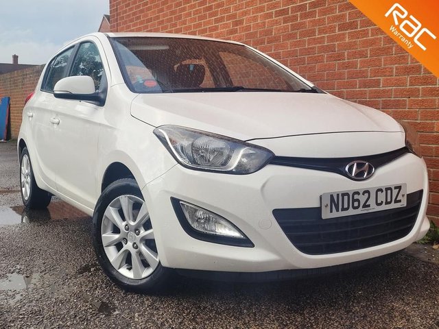 2012 62 Hyundai I20 1.2 ACTIVE 5d 84 BHP