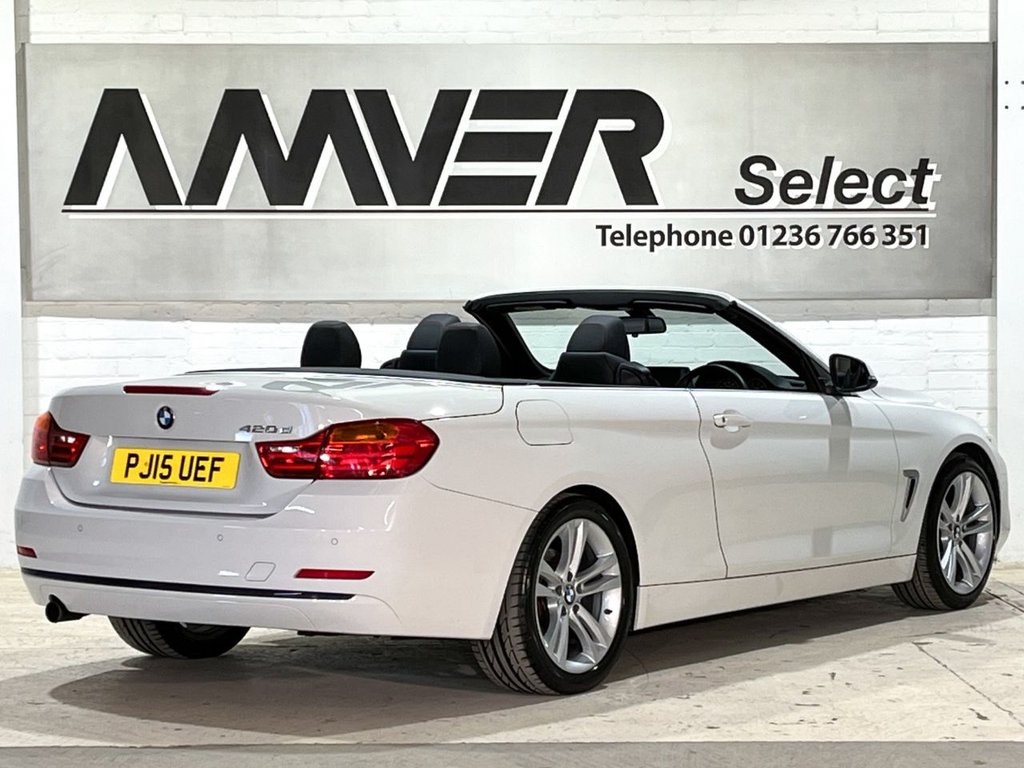 USED 2015 15 BMW 4 SERIES 2.0 420D SPORT 2d 181 BHP 