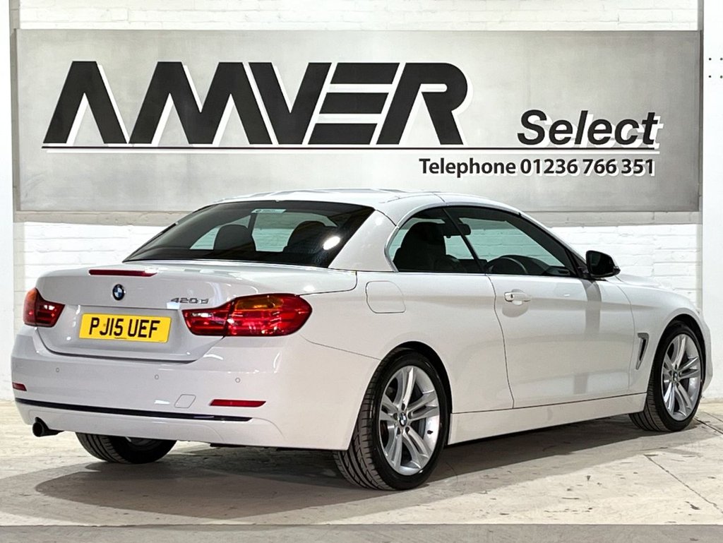 USED 2015 15 BMW 4 SERIES 2.0 420D SPORT 2d 181 BHP 