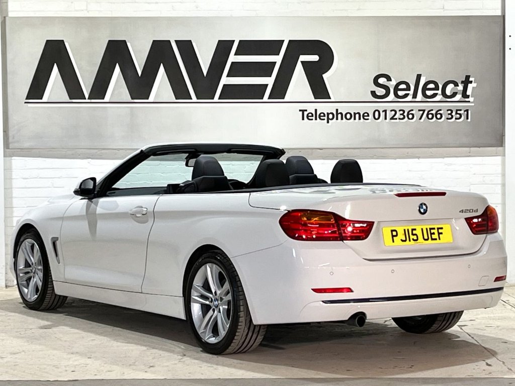 USED 2015 15 BMW 4 SERIES 2.0 420D SPORT 2d 181 BHP 