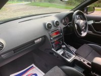 USED 2011 61 AUDI A3 2.0 TFSI S LINE 2d 197 BHP A3 S-LINE CONVERTIBLE 197bhp - DSG/AUTOMATIC PADDLE SHIFT GEARBOX - HALF LEATHER INTERIOR - 18 INCH UP GRADE ALLOYS - SERVICE HISTORY