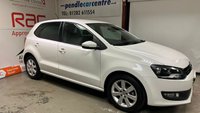 USED 2013 13 VOLKSWAGEN POLO 1.2 MATCH EDITION 5d 59 BHP LOW RATE FINANCE AVAILABLE +  FREE12 MONTH RAC MEMBERSHIP + RAC PLATINUM WARRANTY INCLUDED