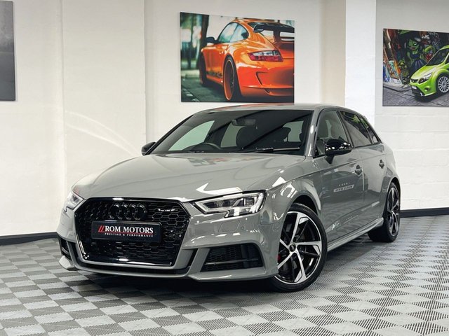 2019 19 Audi S3 2.0 S3 SPORTBACK TFSI QUATTRO BLACK EDITION 5d 296 BHP