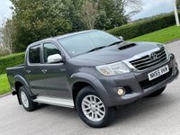 USED 2015 65 TOYOTA HI-LUX 2.5 ICON 4X4 D-4D DCB 142 BHP PRICE 12875 + VAT 2575 TOTAL =15450