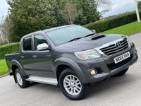 USED 2015 65 TOYOTA HI-LUX 2.5 ICON 4X4 D-4D DCB 142 BHP PRICE 12875 + VAT 2575 TOTAL =15450