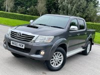 USED 2015 65 TOYOTA HI-LUX 2.5 ICON 4X4 D-4D DCB 142 BHP PRICE 12875 + VAT 2575 TOTAL =15450