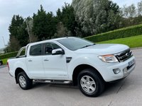 USED 2014 64 FORD RANGER 2.2 LIMITED 4X4 DCB TDCI 4d 148 BHP LEATHER + HEATED SEATS +ROLL-N-LOCK