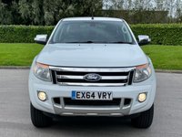 USED 2014 64 FORD RANGER 2.2 LIMITED 4X4 DCB TDCI 4d 148 BHP LEATHER + HEATED SEATS +ROLL-N-LOCK