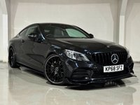 USED 2018 68 MERCEDES-BENZ C-CLASS 2.0 C 300 D AMG LINE PREMIUM 2d 242 BHP 