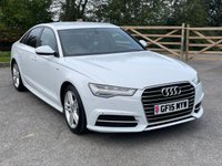 USED 2015 15 AUDI A6 2.0 TDI ULTRA S LINE 4d 188 BHP &pound;35 ROAD TAX 70+MPG