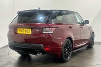 USED 2016 66 LAND ROVER RANGE ROVER SPORT 3.0 SDV6 HSE DYNAMIC 5d 306 BHP Striking Montalcino Red, Panoramic Glass Roof, Ebony and Ivory Full Leather