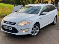 USED 2012 12 FORD MONDEO 2.0 TDCI  TITANIUM ESTATE One Private Owner....Low Miles