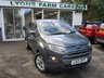 USED 2017 17 FORD ECOSPORT 1.5 ZETEC 5d 110 BHP Low Mileage, Excellent Main Dealer Service History + Just Serviced, NEW MOT, Low Insurance Group! Two Previous Owners