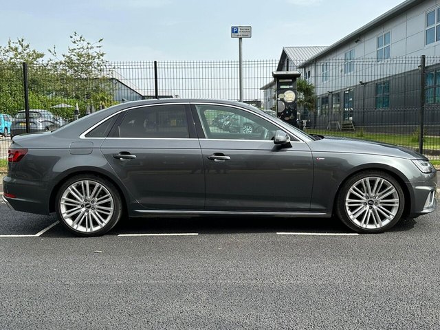 2019 19 Audi A4 2.0L TFSI S LINE MHEV 4d 148 BHP