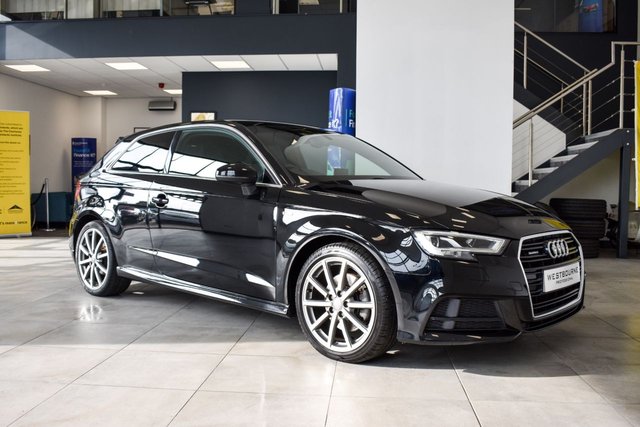 2016 66 Audi A3 2.0 TDI QUATTRO S LINE 3d 182 BHP