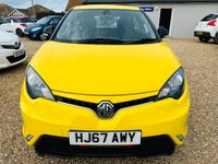 USED 2017 67 MG 3 1.5 STYLE PLUS VTI-TECH 5d 106 BHP Stunning, Bright Yellow with a Full Service history