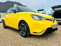 USED 2017 67 MG 3 1.5 STYLE PLUS VTI-TECH 5d 106 BHP Stunning, Bright Yellow with a Full Service history