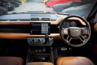 USED 2023 23 LAND ROVER DEFENDER V8 CARPATHIAN EDITION 5d 518 BHP HUGE SPEC, VINTAGE TAN INTERIOR LEATHER - SATIN PPF FROM FACTORY - PAN ROOF - PREMIUM AUDIO - AVAILABLE WITH NATIONWIDE DELIVERY