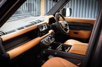 USED 2023 23 LAND ROVER DEFENDER V8 CARPATHIAN EDITION 5d 518 BHP HUGE SPEC, VINTAGE TAN INTERIOR LEATHER - SATIN PPF FROM FACTORY - PAN ROOF - PREMIUM AUDIO - AVAILABLE WITH NATIONWIDE DELIVERY