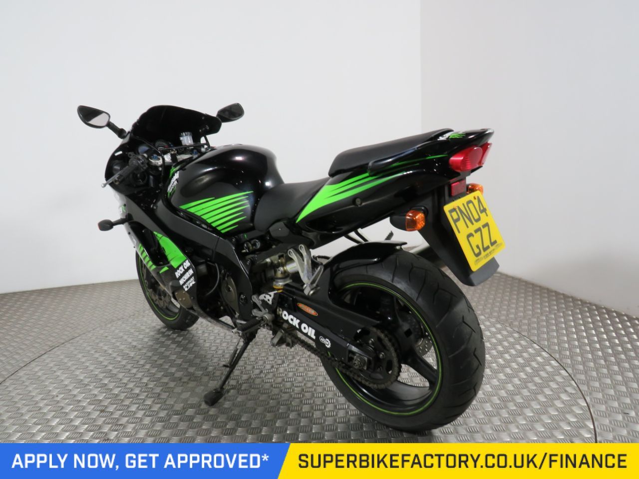 シルバー アクセサリー 2004 KAWASAKI ZX-9R SILVER with 13382 miles - Used