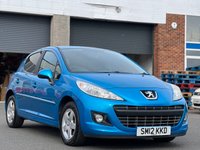 USED 2012 12 PEUGEOT 207 1.4 SPORTIUM 5d 74 BHP BLUETOOTH +   AUX +  USB +  AIR CONDITIONER +  PRIVACY GLASS +  SPARE WHEEL +  15 INCH ALLOY WHEELS +