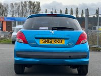 USED 2012 12 PEUGEOT 207 1.4 SPORTIUM 5d 74 BHP BLUETOOTH +   AUX +  USB +  AIR CONDITIONER +  PRIVACY GLASS +  SPARE WHEEL +  15 INCH ALLOY WHEELS +