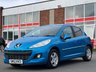USED 2012 12 PEUGEOT 207 1.4 SPORTIUM 5d 74 BHP BLUETOOTH +   AUX +  USB +  AIR CONDITIONER +  PRIVACY GLASS +  SPARE WHEEL +  15 INCH ALLOY WHEELS +