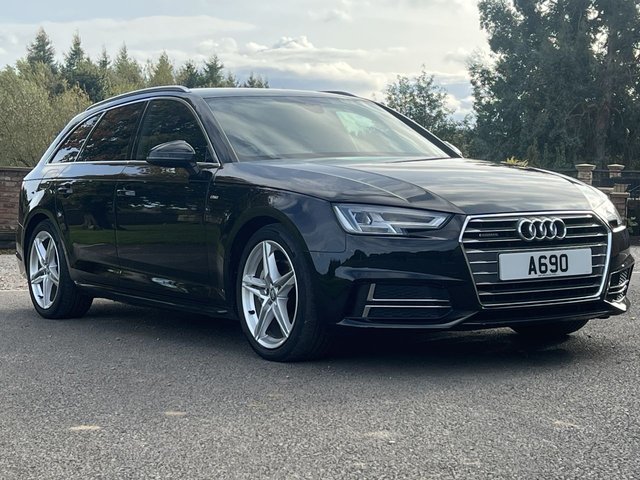 2017 66 Audi A4 2.0 TDI (190) Quattro S Line 5dr S Tronic Automatic Euro 6 (Satellite Navigation, DAB Digital Radio, Heated Front Seats, Front and Rear Parking Sensors)