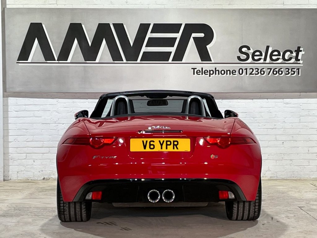USED 2013 13 JAGUAR F-TYPE 3.0 V6 S 2d AUTO 380 BHP CONVERTIBLE
