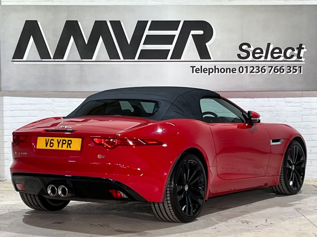 USED 2013 13 JAGUAR F-TYPE 3.0 V6 S 2d AUTO 380 BHP CONVERTIBLE