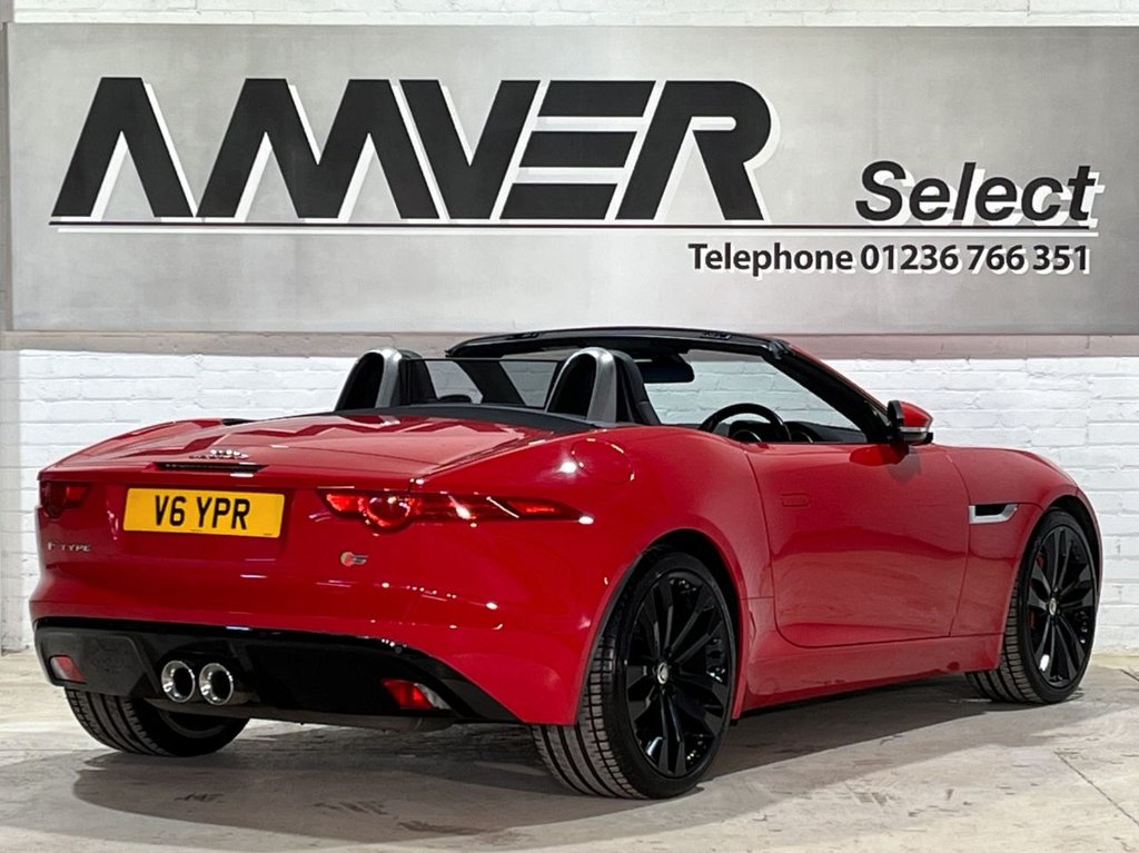 USED 2013 13 JAGUAR F-TYPE 3.0 V6 S 2d AUTO 380 BHP CONVERTIBLE