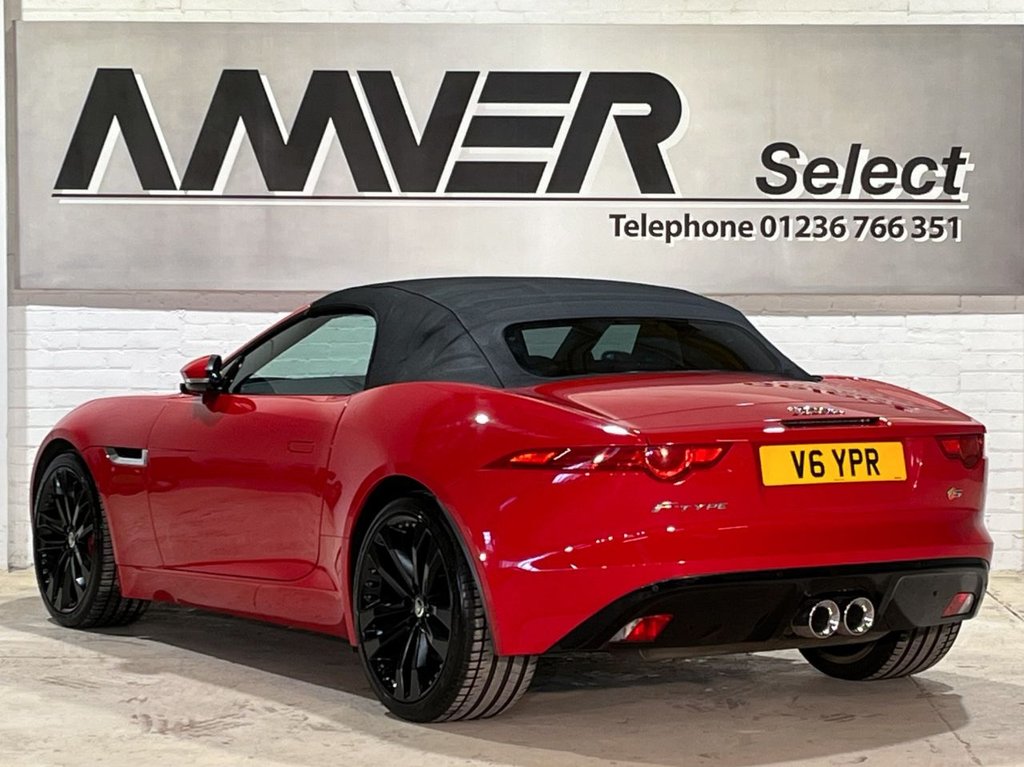USED 2013 13 JAGUAR F-TYPE 3.0 V6 S 2d AUTO 380 BHP CONVERTIBLE