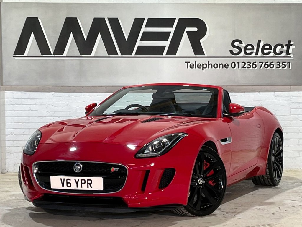 USED 2013 13 JAGUAR F-TYPE 3.0 V6 S 2d AUTO 380 BHP CONVERTIBLE