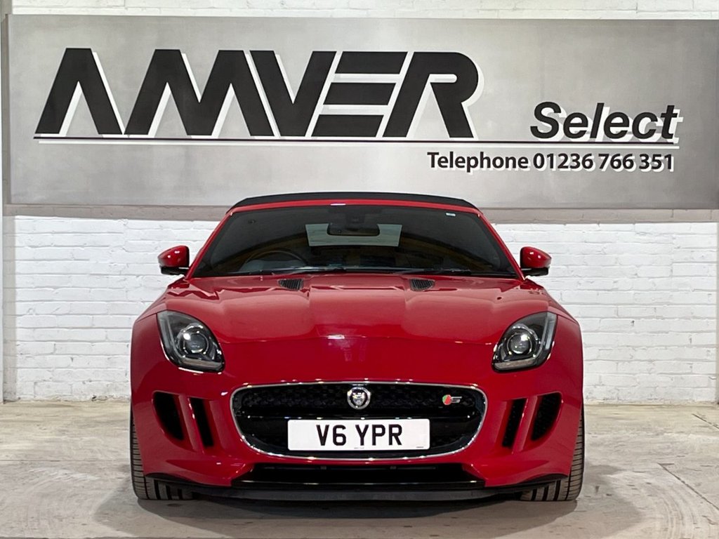 USED 2013 13 JAGUAR F-TYPE 3.0 V6 S 2d AUTO 380 BHP CONVERTIBLE