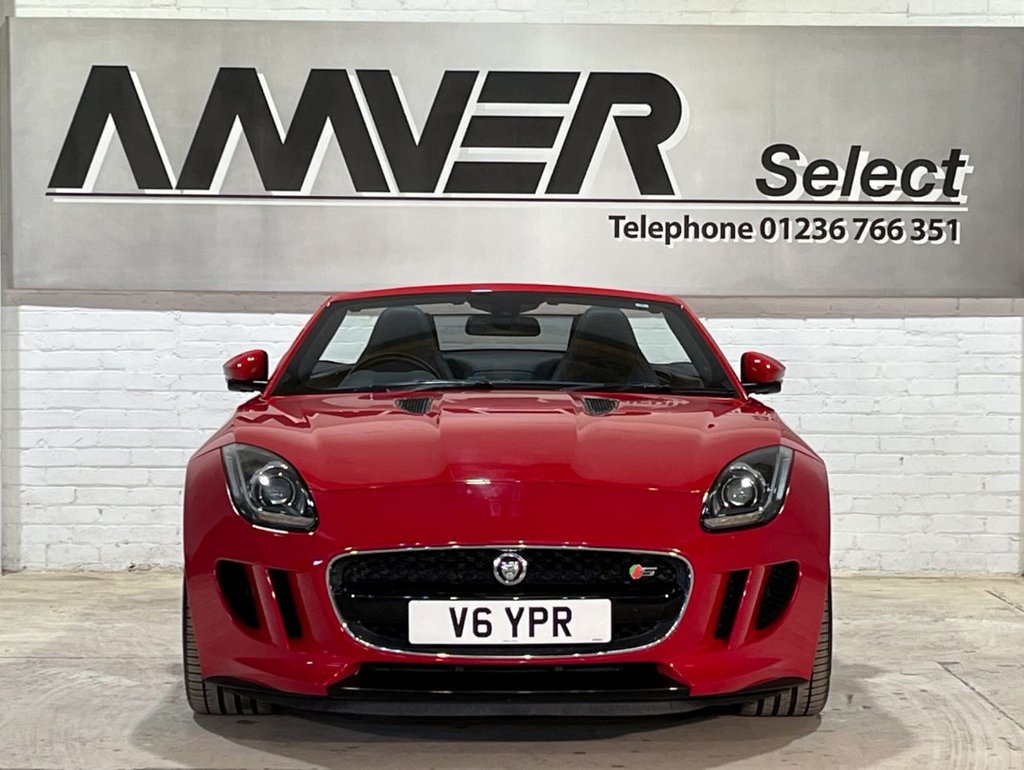 USED 2013 13 JAGUAR F-TYPE 3.0 V6 S 2d AUTO 380 BHP CONVERTIBLE