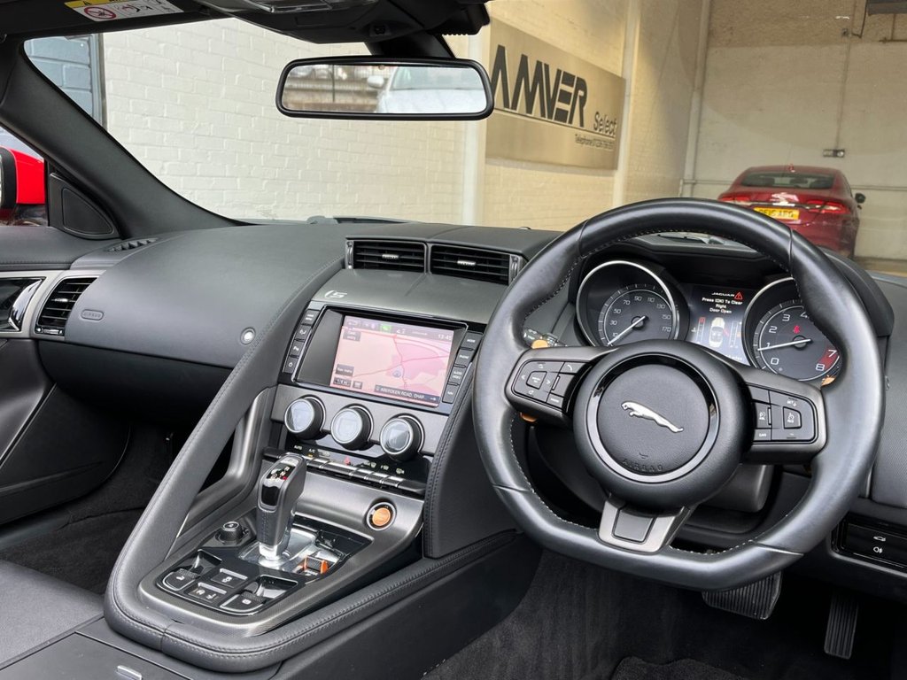 USED 2013 13 JAGUAR F-TYPE 3.0 V6 S 2d AUTO 380 BHP CONVERTIBLE