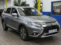 USED 2019 19 MITSUBISHI OUTLANDER 2.0 JURO 5d 148 BHP 7 SEATS SAT NAV REAR CAMERA ANDROID APPLE CARPLAY HEATED SEATS 1 OWNER GENUINE LOW MILEAGE MITSUBISHI WARRANTY TILL MARCH 2024