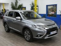 USED 2019 19 MITSUBISHI OUTLANDER 2.0 JURO 5d 148 BHP 7 SEATS SAT NAV REAR CAMERA ANDROID APPLE CARPLAY HEATED SEATS 1 OWNER GENUINE LOW MILEAGE MITSUBISHI WARRANTY TILL MARCH 2024
