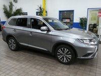 USED 2019 19 MITSUBISHI OUTLANDER 2.0 JURO 5d 148 BHP 7 SEATS SAT NAV REAR CAMERA ANDROID APPLE CARPLAY HEATED SEATS 1 OWNER GENUINE LOW MILEAGE MITSUBISHI WARRANTY TILL MARCH 2024