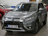 USED 2019 19 MITSUBISHI OUTLANDER 2.0 JURO 5d 148 BHP 7 SEATS SAT NAV REAR CAMERA ANDROID APPLE CARPLAY HEATED SEATS 1 OWNER GENUINE LOW MILEAGE MITSUBISHI WARRANTY TILL MARCH 2024